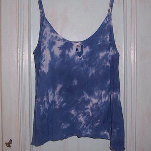 SALT LIFE TIE DYE CLOUD WALK RAYON CROP TANK CAMISOLE
